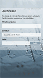 Mobile Screenshot of is.mx-net.cz
